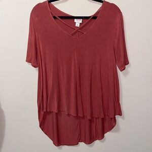 Mossing Supply Co • High Low Blouse • Medium